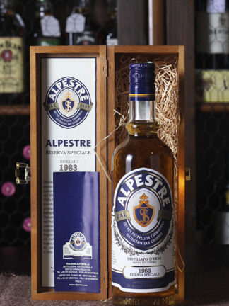Alpestre riserva speciale 1983 con cassetta legno