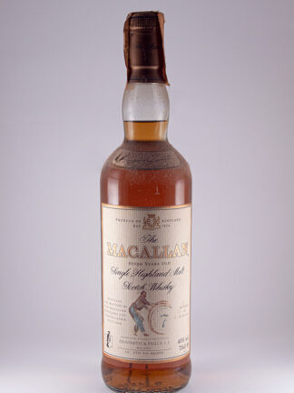 Whisky Macallan 7 anni "selezione Armando Giovinetti"