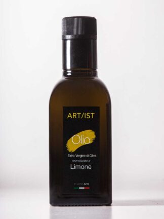 Olio Extra Vergine d'Oliva aromatizzato al limone
